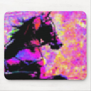 Hackney in Harness Mouse Mat