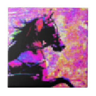 Hackney in Harness Tile