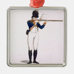 Hackney Volunteer, plate 49 from 'Loyal Volunteers Metal Tree Decoration