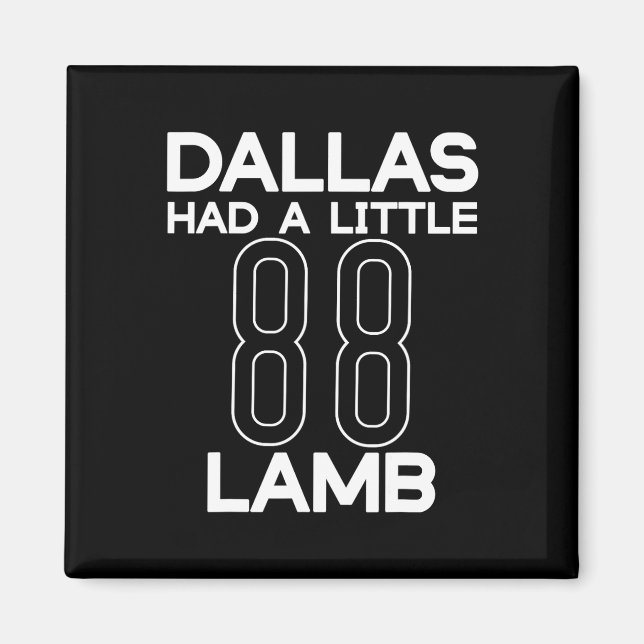 Had A Little Lamb  Magnet (Front)