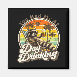 Had at day drinking funny retro beach summer magnet