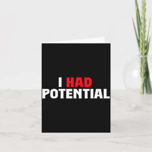 Had potential funny physics science teacher humour card