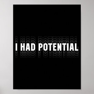 Had potential funny physics science teacher humour poster