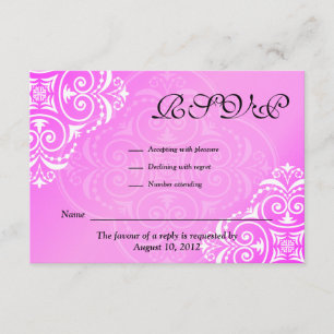 Hadassah custom Bat Mitzvah Invitation RSVP