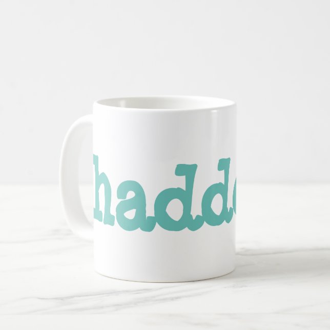 haddock coffee mug (Front Left)