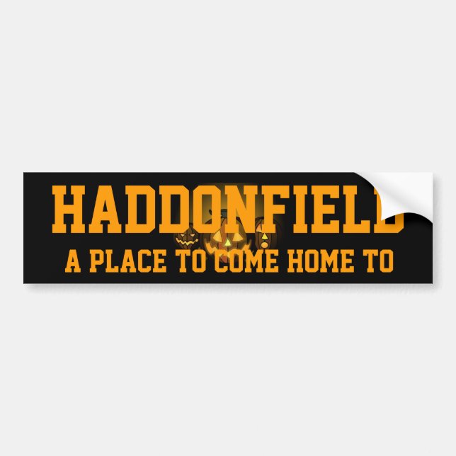 Haddonfield Bumper Sticker (Front)