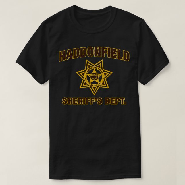 Haddonfield Sheriffs Department TShirt (Design Front)