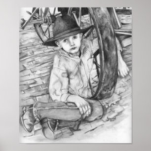 Haden Portrait Poster