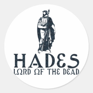 Hades Classic Round Sticker