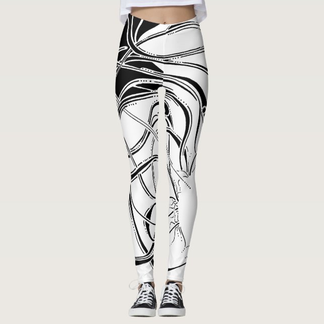 Hades courting Persephone Leggings (Front)