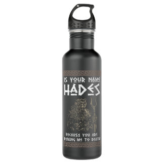 Hades Greek God and Ancient Greek Mythology Histor 710 Ml Water Bottle