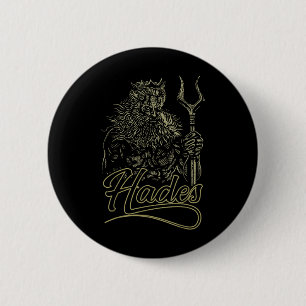 Hades Greek God _ Hero Costume Training God Of War 6 Cm Round Badge