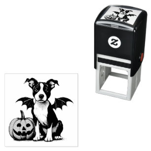 Hades the Halloween Hound Self-inking Stamp