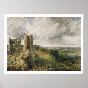 Hadleigh Castle, 1829 (oil on canvas) Poster