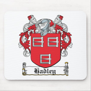 Hadley Family Crest Mouse Mat
