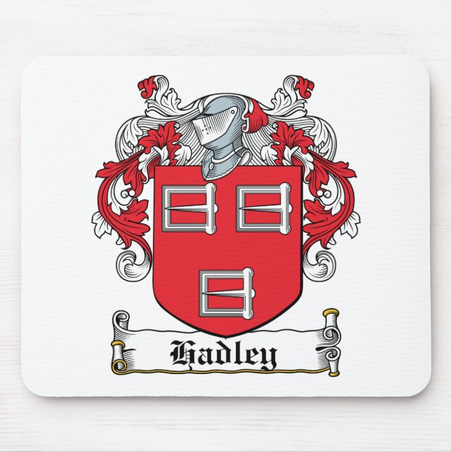Hadley Family Crest Mouse Mat (Front)
