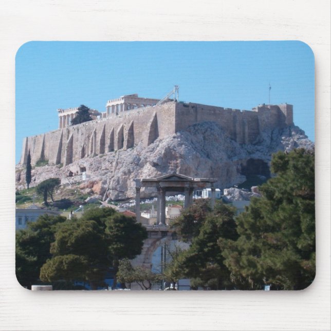 hadrian & acropolis mouse mat (Front)
