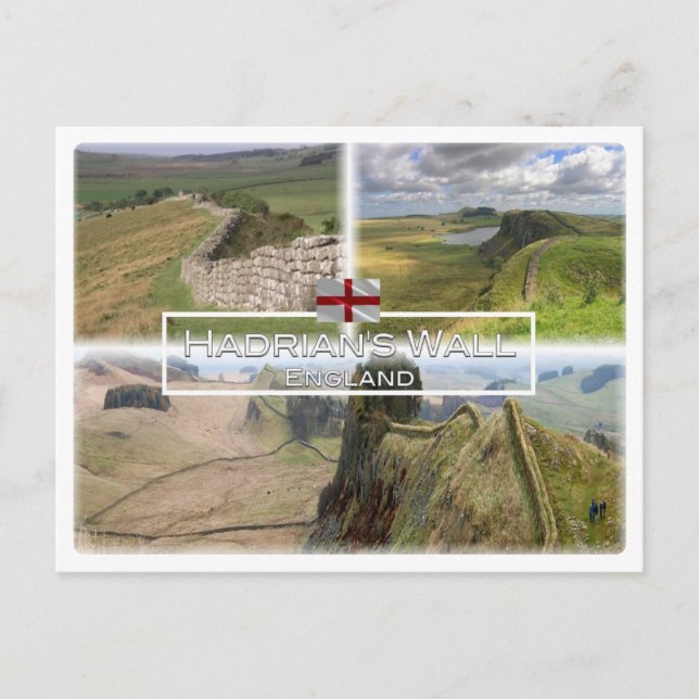 Hadrian's wall - Greenhead Lough Postcard (Front)