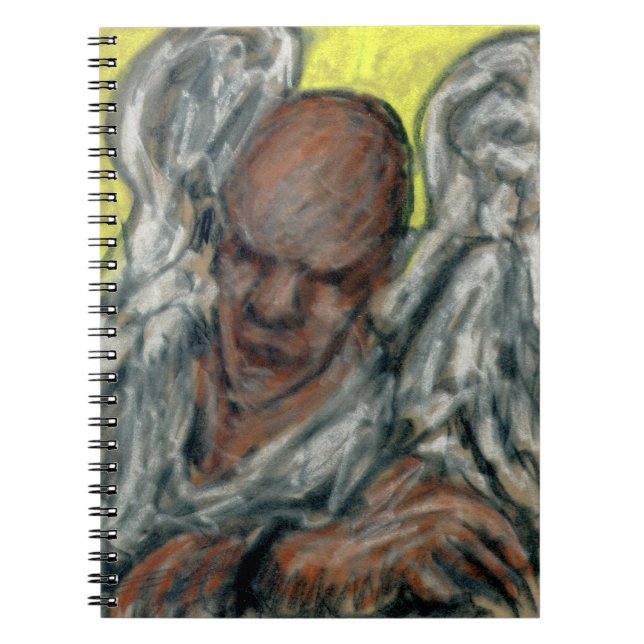 Hadriel Healing Angel Notebook (Front)