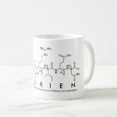 Hadrien peptide name mug (Front Right)