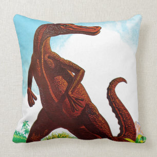 Hadrosaurus Dinosaur Cushion