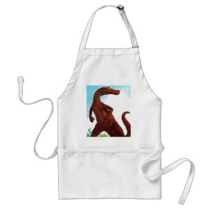 Hadrosaurus Dinosaur Standard Apron