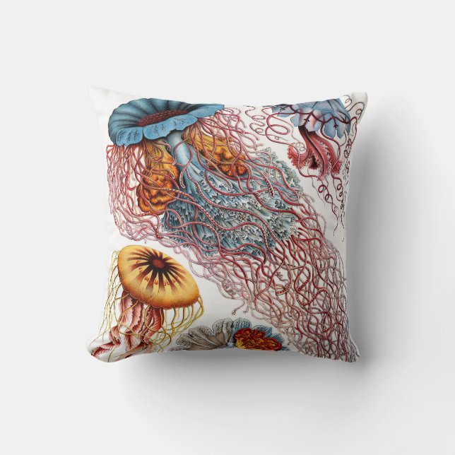 Haeckel ~ Jellyfish Cushions (Front)