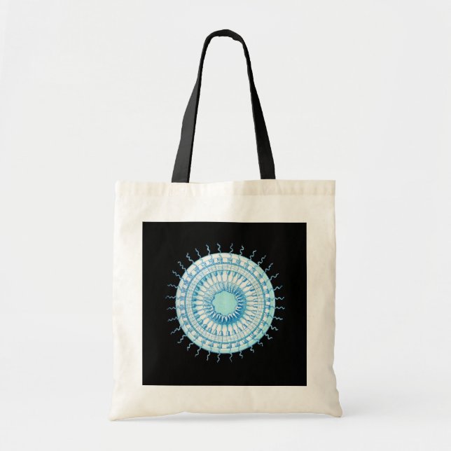 Haeckel Jellyfish Tote Bag (Front)