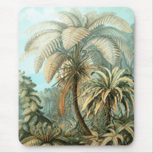 Haeckel Palm Trees Mouse Mat