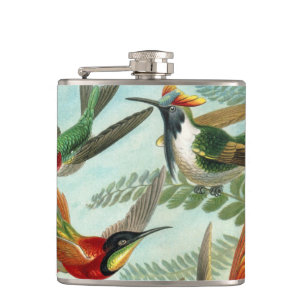 Haeckel Trochilidae Hip Flask