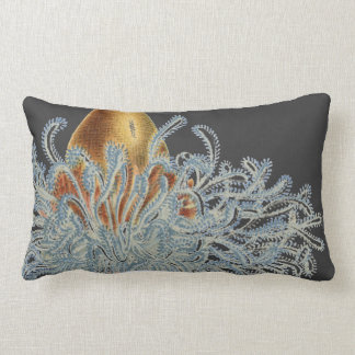 Haeckel vintage sealife lumbar cushion