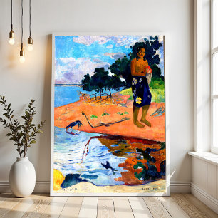 Haere Pape (1892) by Paul Gauguin Poster