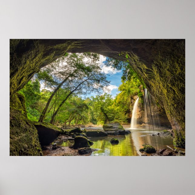 Haew Suwat Waterfall Poster (Front)