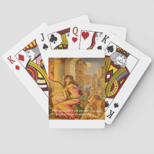 Hafiz "God's Circle" Wisdom Quote Playing Cards