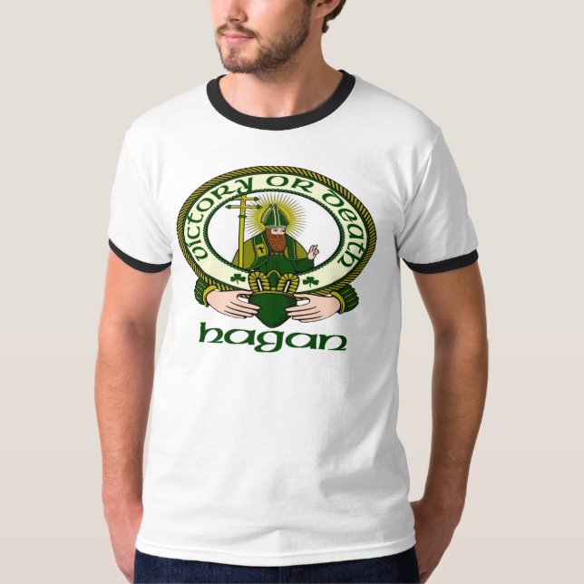 Hagan Clan Motto T-Shirt (Front)