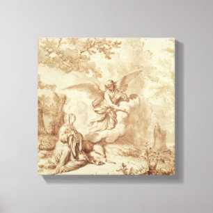 Hagar in the Wilderness Canvas Print