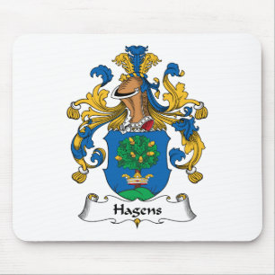 Hagens Family Crest Mouse Mat