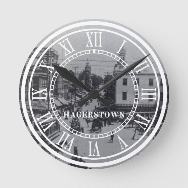 Hagerstown 1900 round clock (Front)
