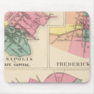 Hagerstown, Annapolis, Frederick City Mouse Mat