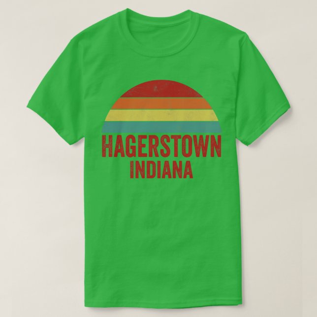 Hagerstown Indiana T-Shirt (Design Front)