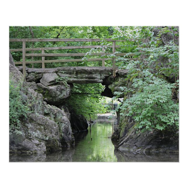 Hagerstown, MD stone bridge Poster (Front)