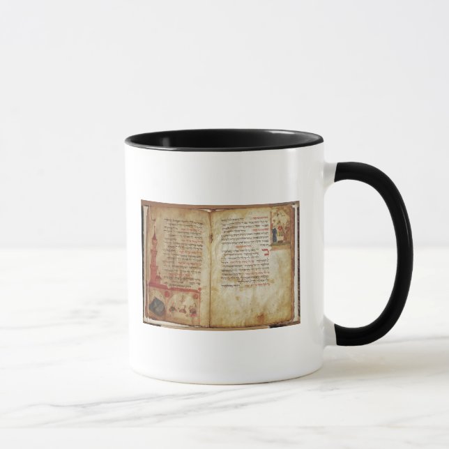 Haggadah for the Eve of Passover Mug (Right)