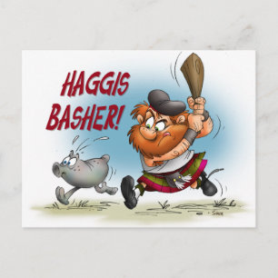 Haggis Basher Postcard