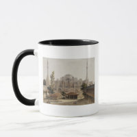 Haghia Sophia, Constantinople, pub. 1852 (colour l