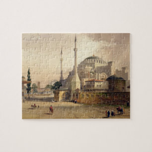 Haghia Sophia, plate 17: exterior view of the mosq Jigsaw Puzzle