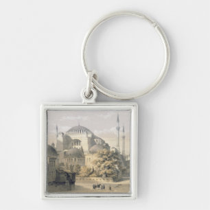 Haghia Sophia, plate 19: exterior view of the mosq Key Ring