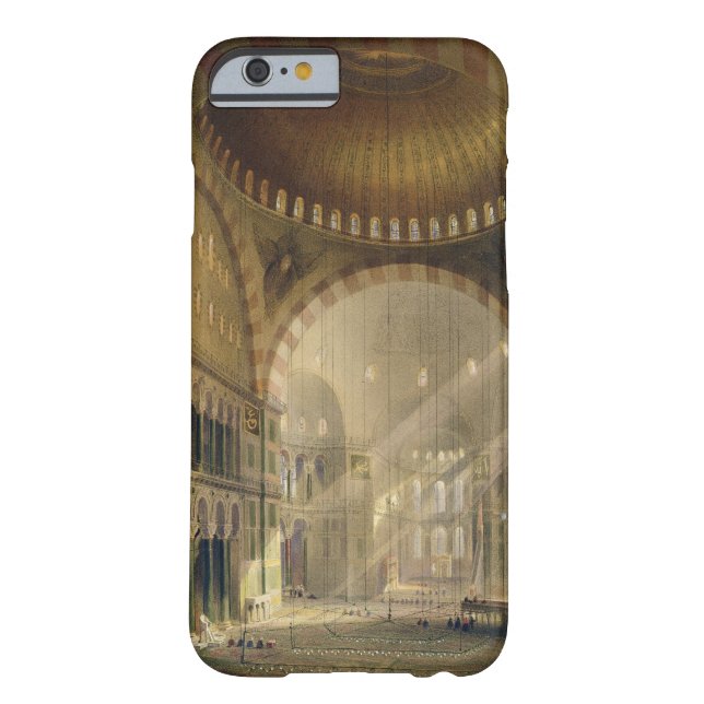 Haghia Sophia, plate 24: interior of the central d Case-Mate iPhone Case (Back)