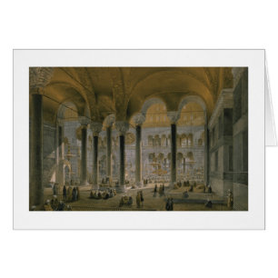 Haghia Sophia, plate 6: the north nave, engraved b