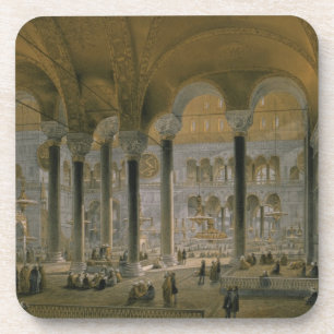Haghia Sophia, plate 6: the north nave, engraved b Coaster