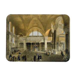 Haghia Sophia, plate 9: the new Imperial Gallery, Magnet
